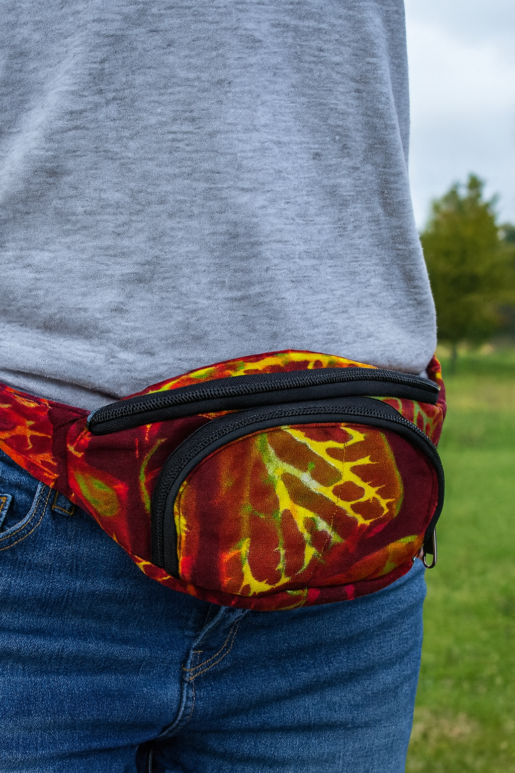 Ugandan Fabric Crossbody Slingbag