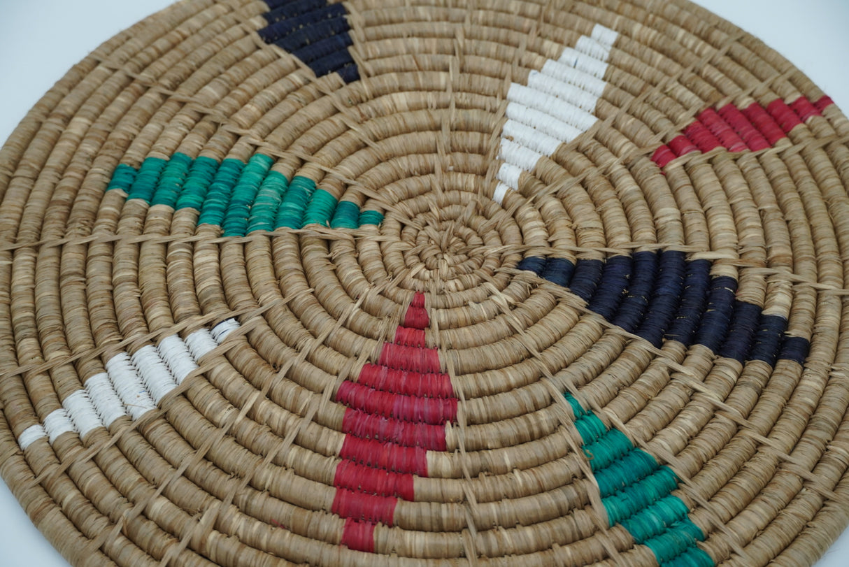 Quad-Color Ugandan Trivet