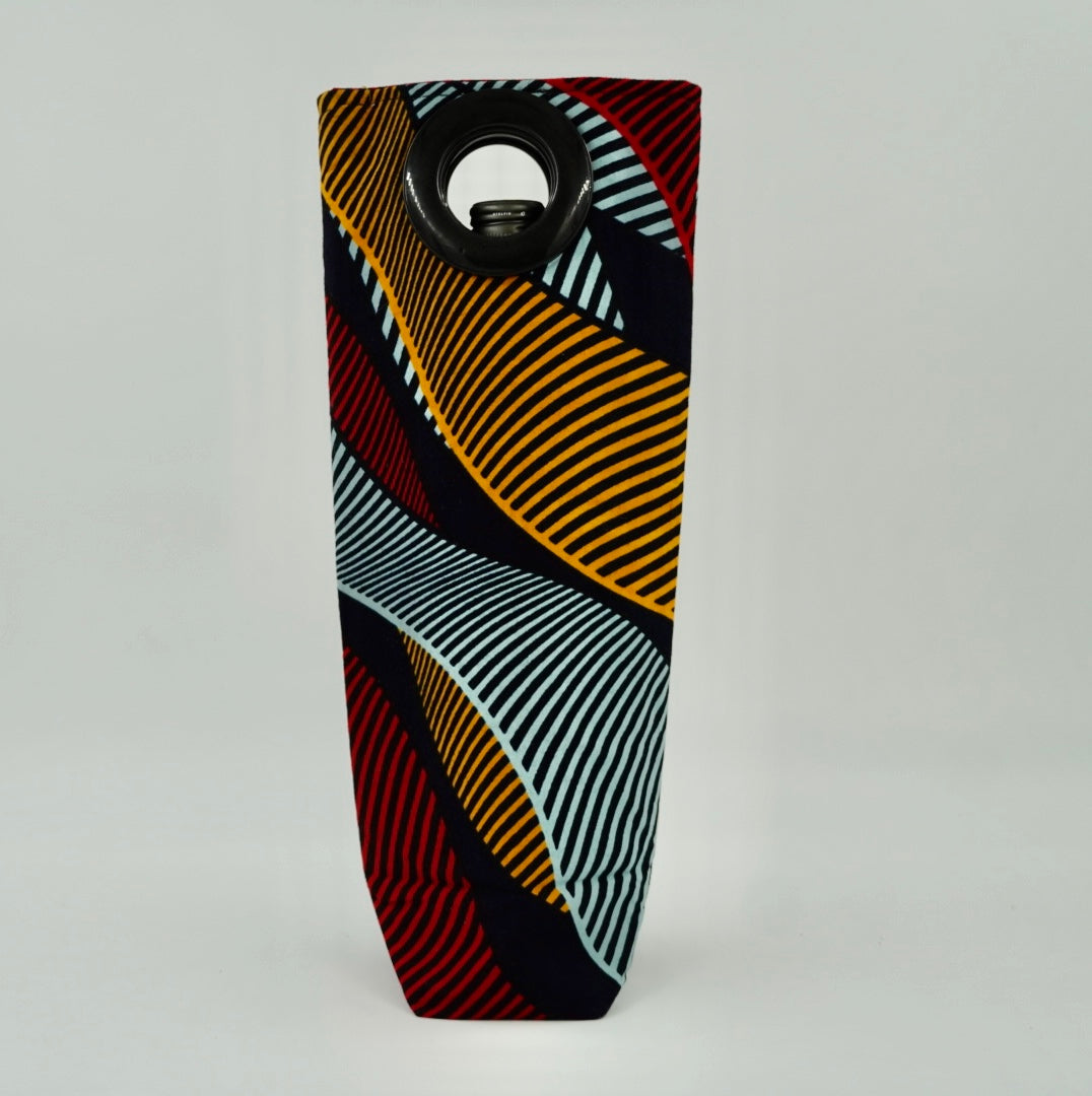 Ugandan Fabric Wine Holder