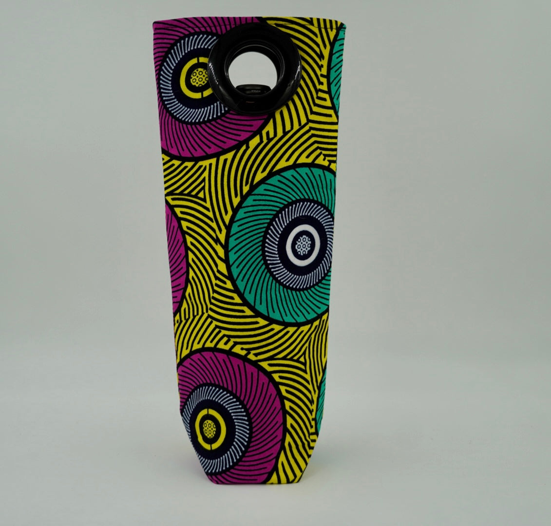 Ugandan Fabric Wine Holder