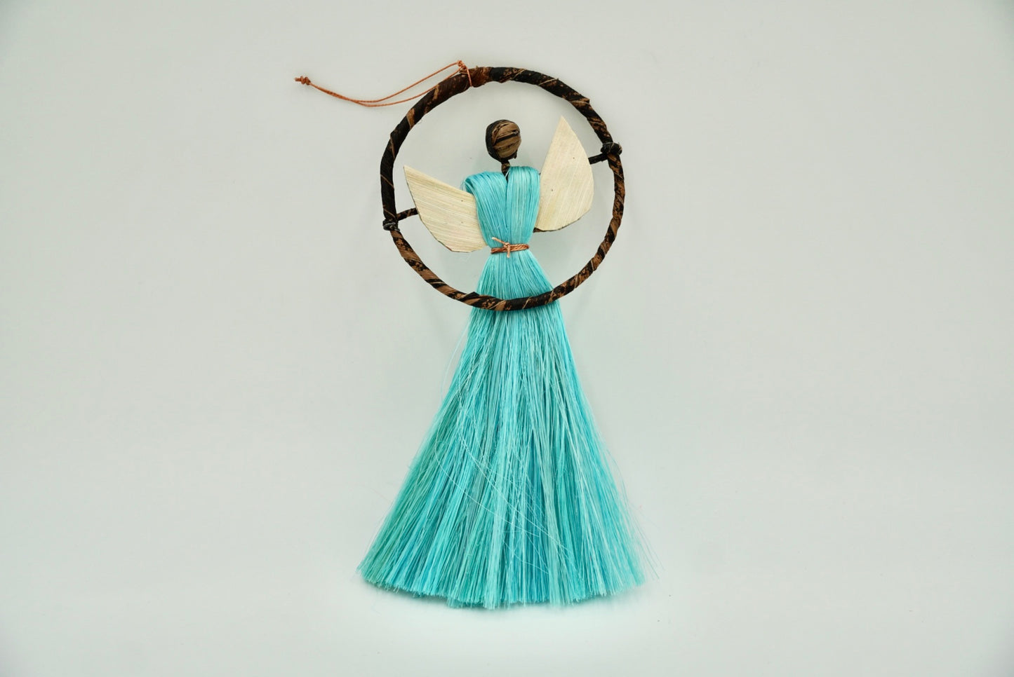 Ugandan Banana Fiber Angel Ornament