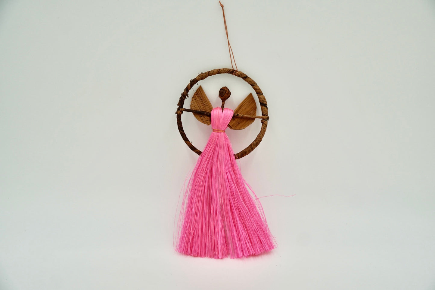 Ugandan Banana Fiber Angel Ornament