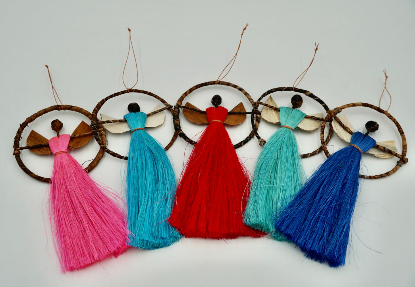 Ugandan Banana Fiber Angel Ornament