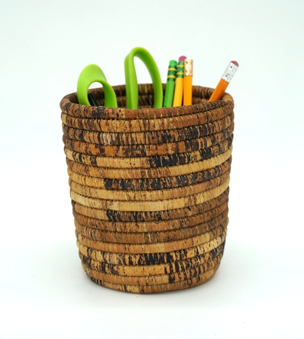 Banana Fiber Pencil Basket