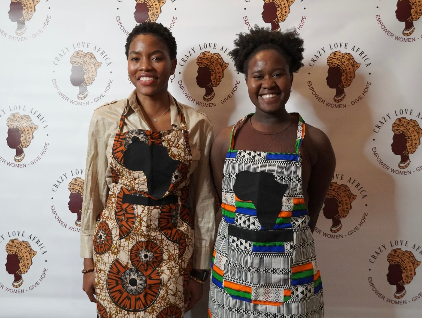 Ugandan Fabric Africa Aprons