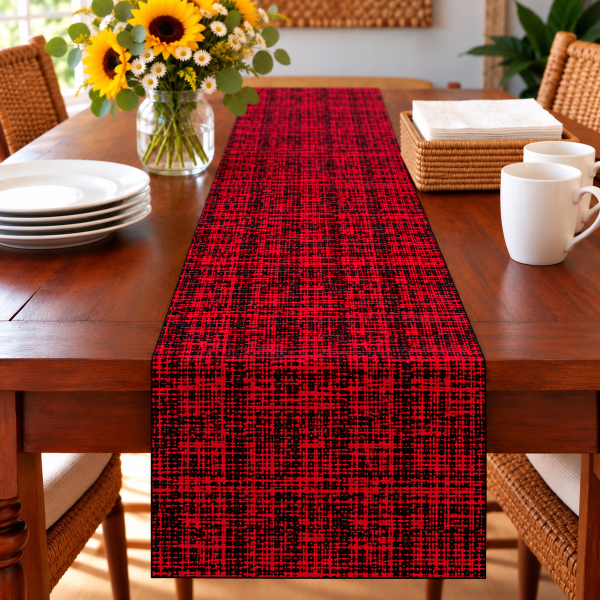 Tooro African Print Table Runner