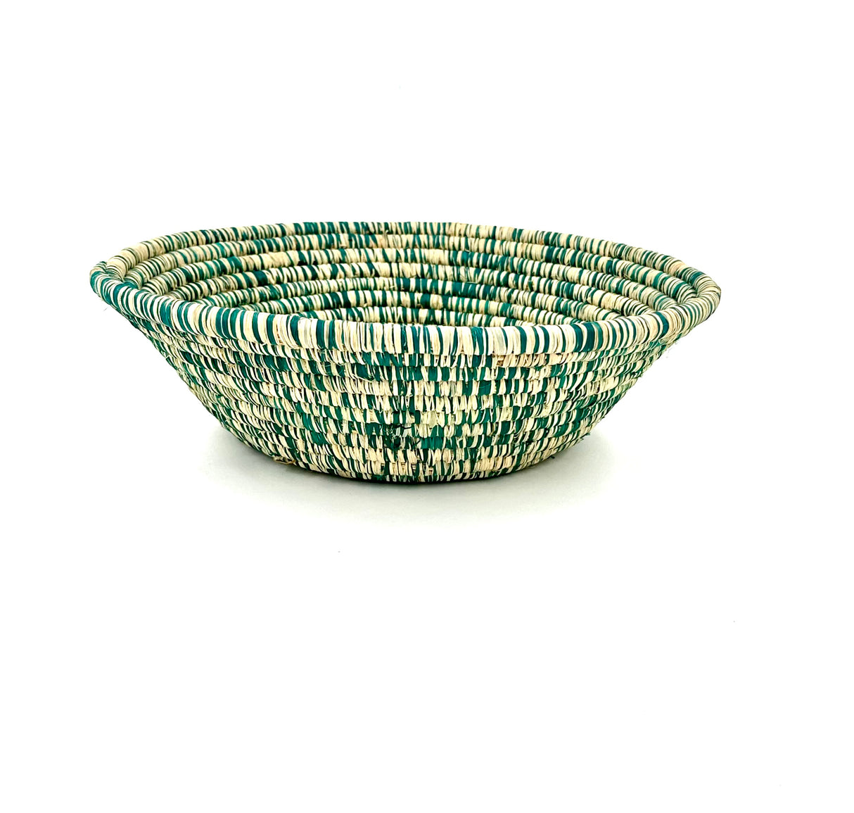 Green Swirl Basket