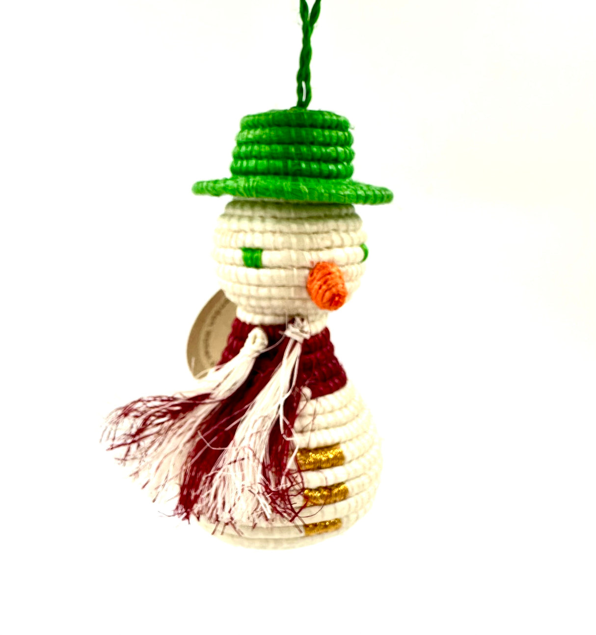 African Snowperson Ornament