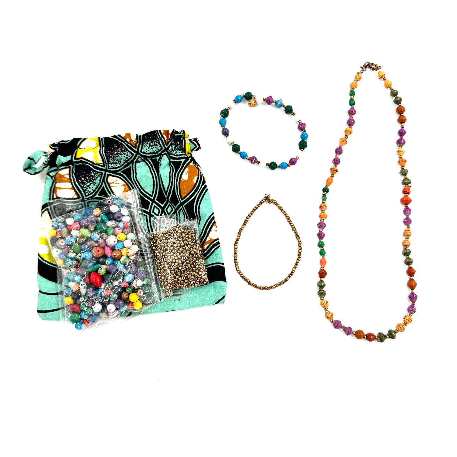 Ugandan Paper Bead Maker’s Set