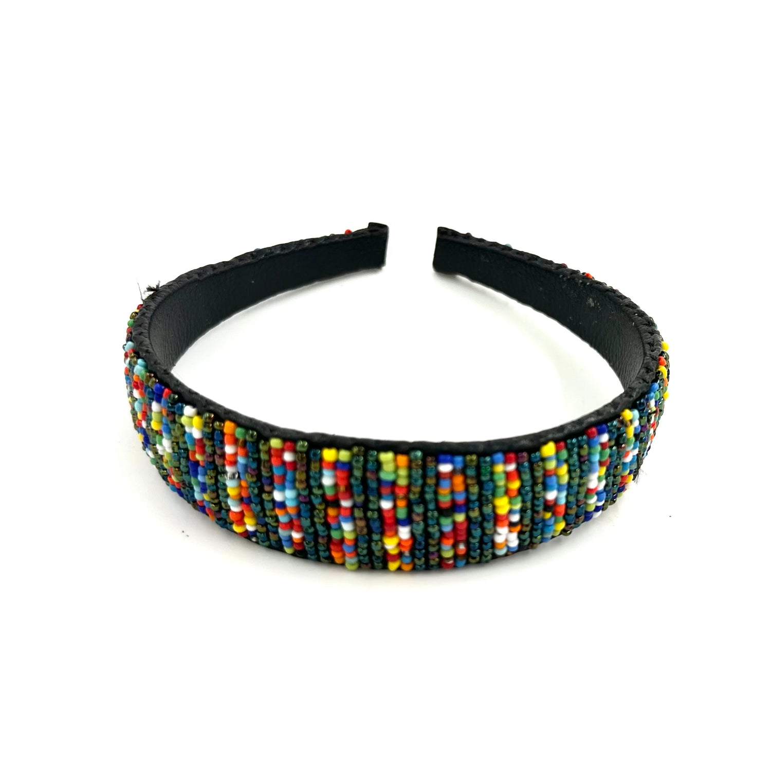 African Beaded Headband