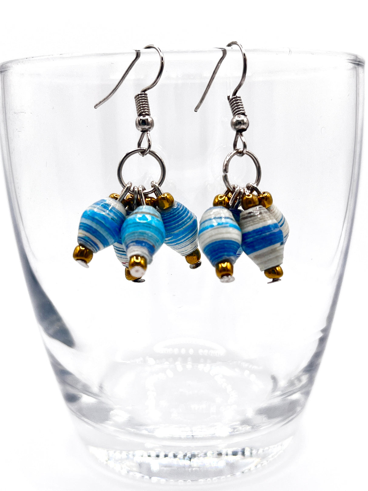Ekitinisa Paper Bead Earrings