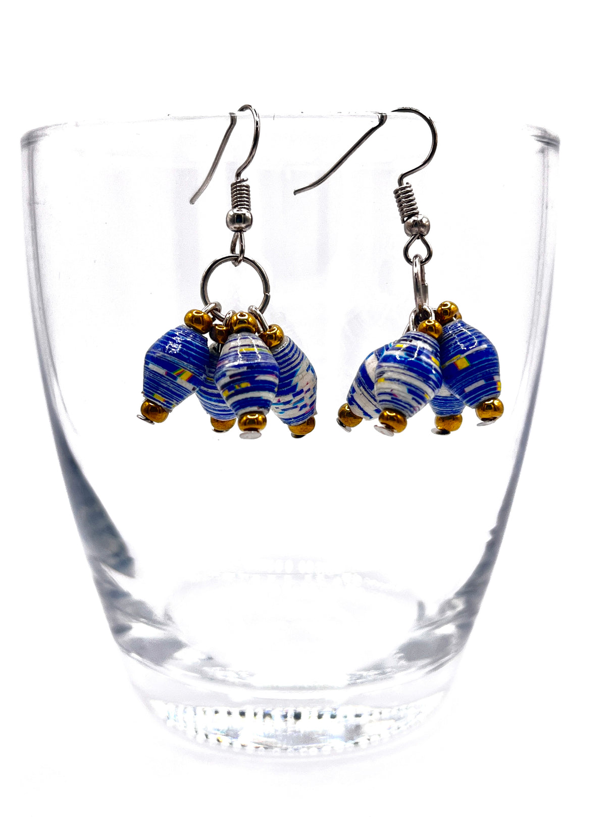 Ekitinisa Paper Bead Earrings