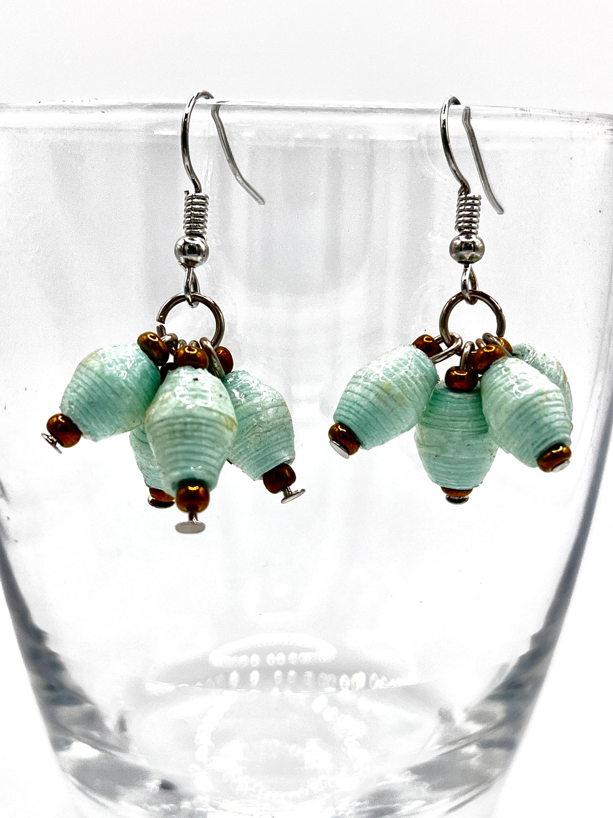 Ekitinisa Paper Bead Earrings