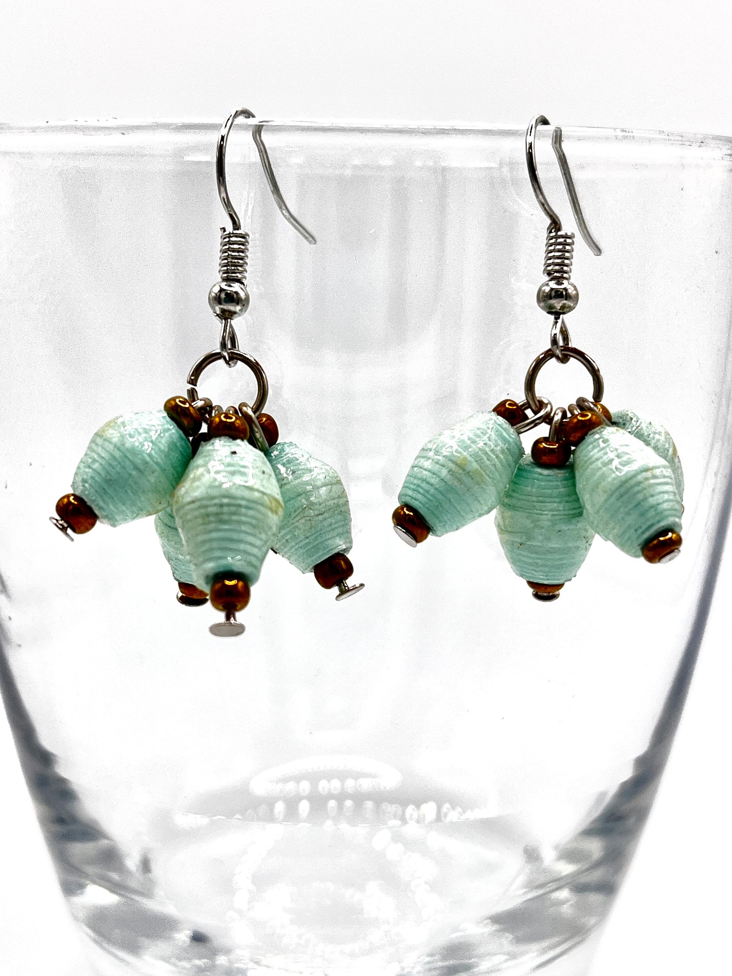 Ekitinisa Paper Bead Earrings