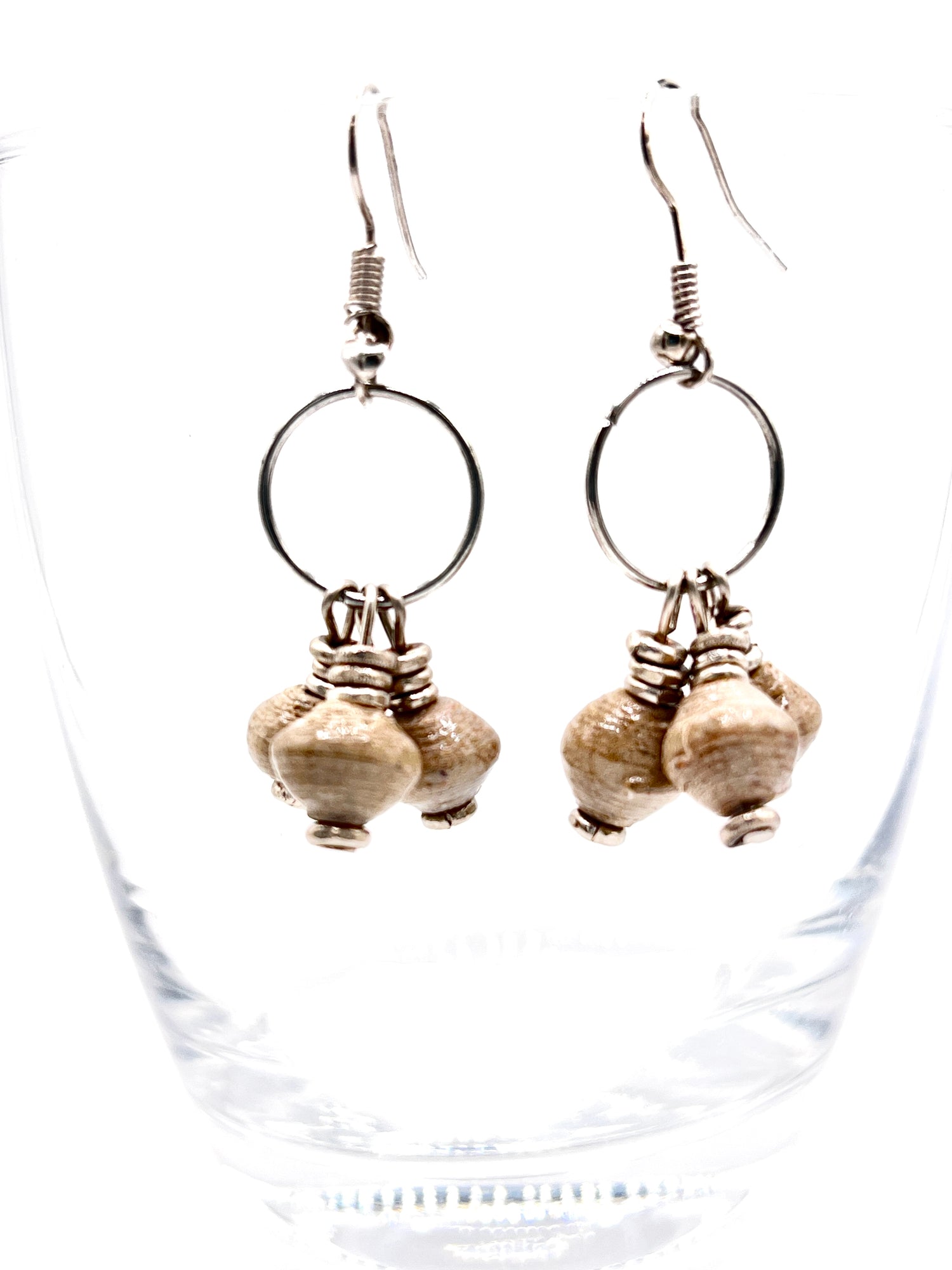 Ekitinisa Paper Bead Earrings