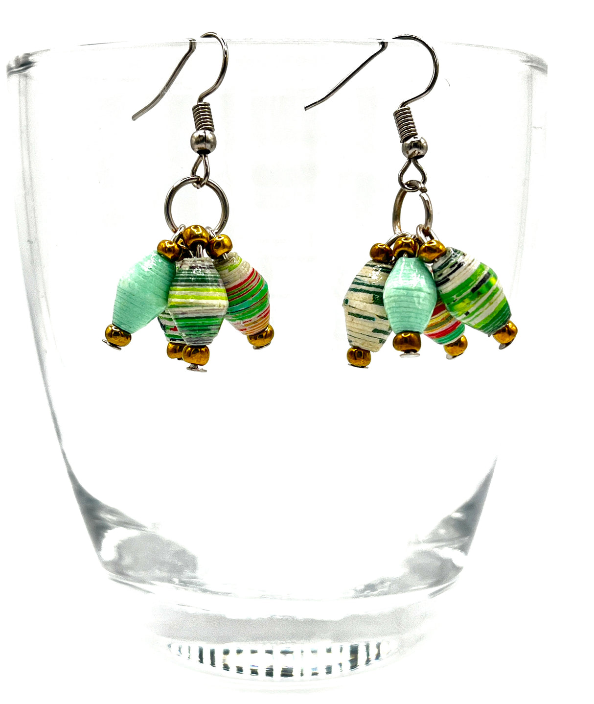 Ekitinisa Paper Bead Earrings
