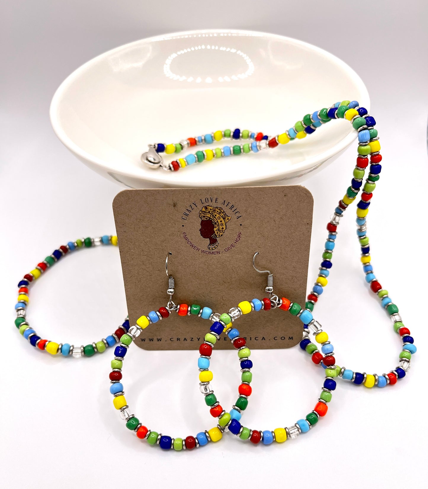 Erangi Ugandan Glass Bead Set