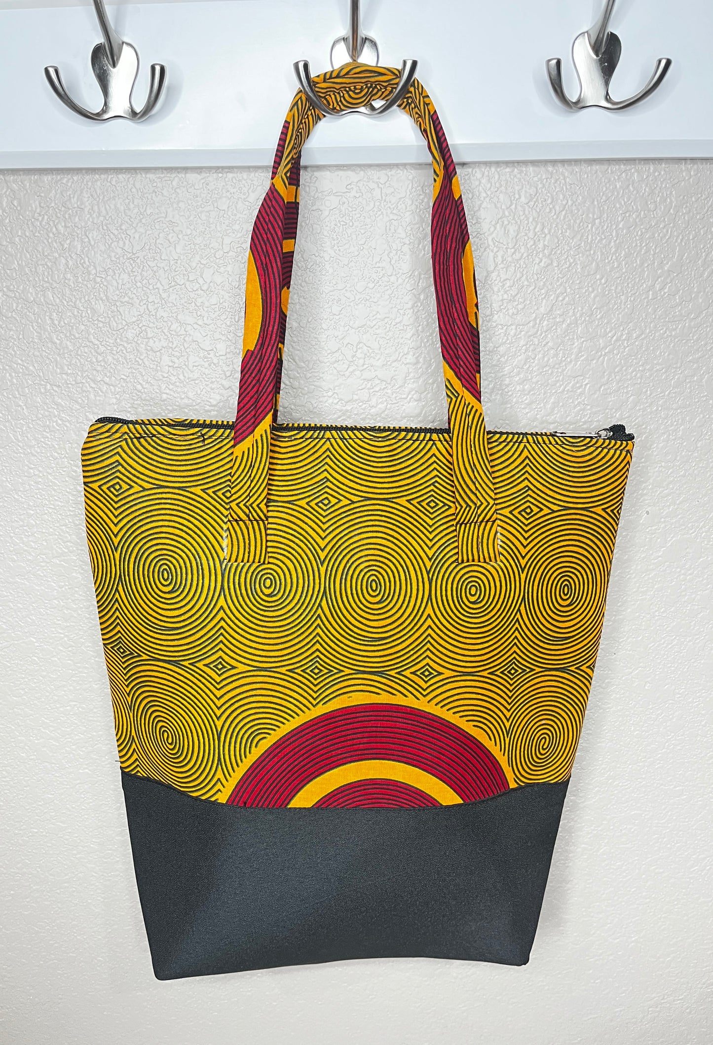 Ugandan Fabric Ensaho Purse