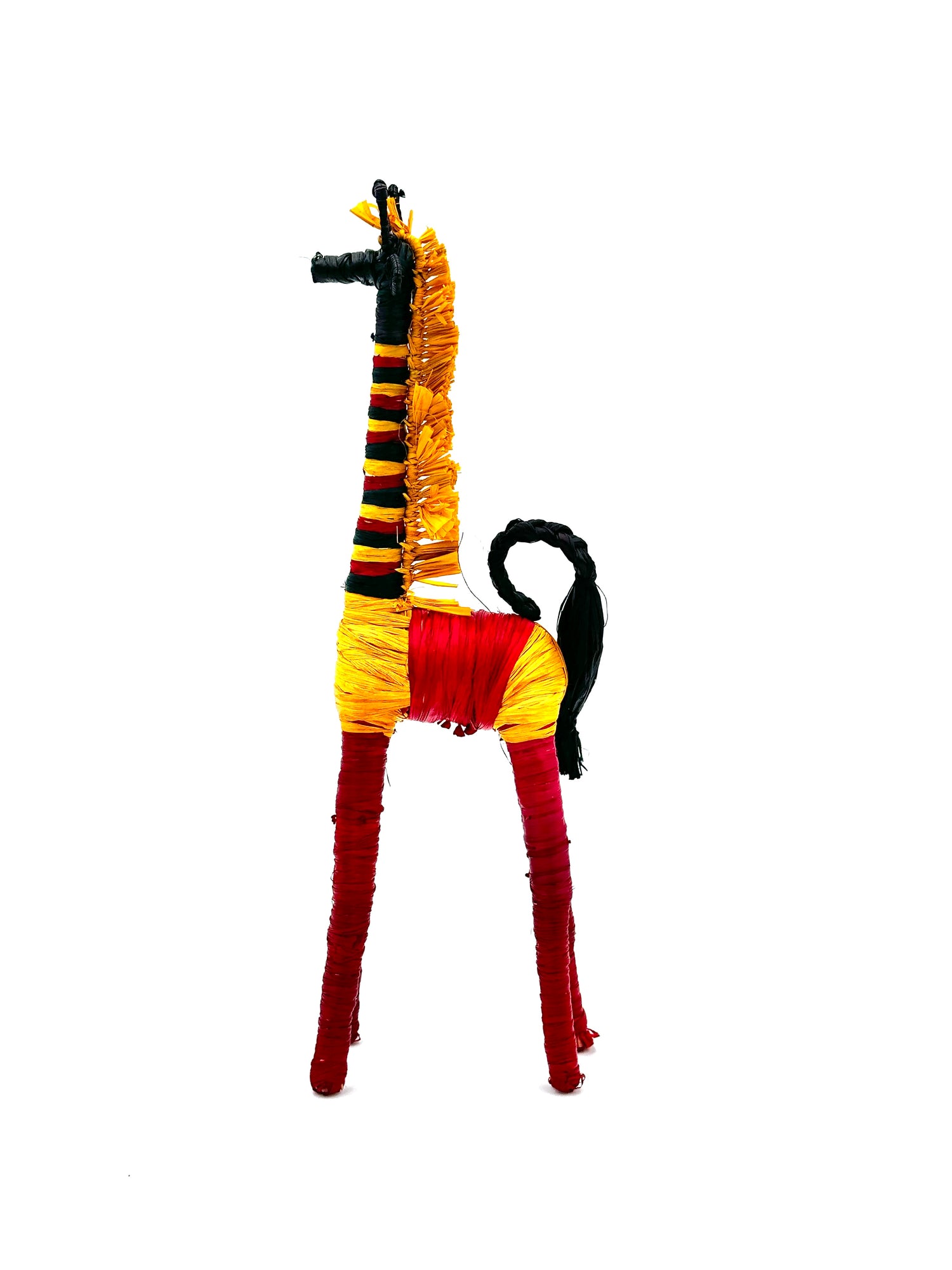 Raffia Colored Giraffe