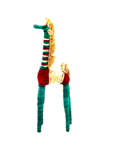 Raffia Colored Giraffe
