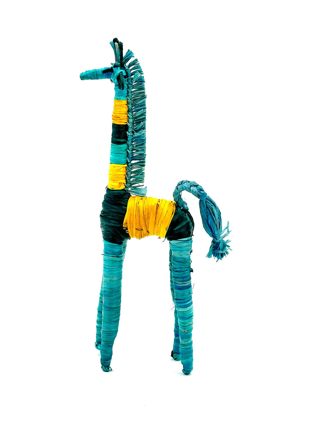 Raffia Colored Giraffe