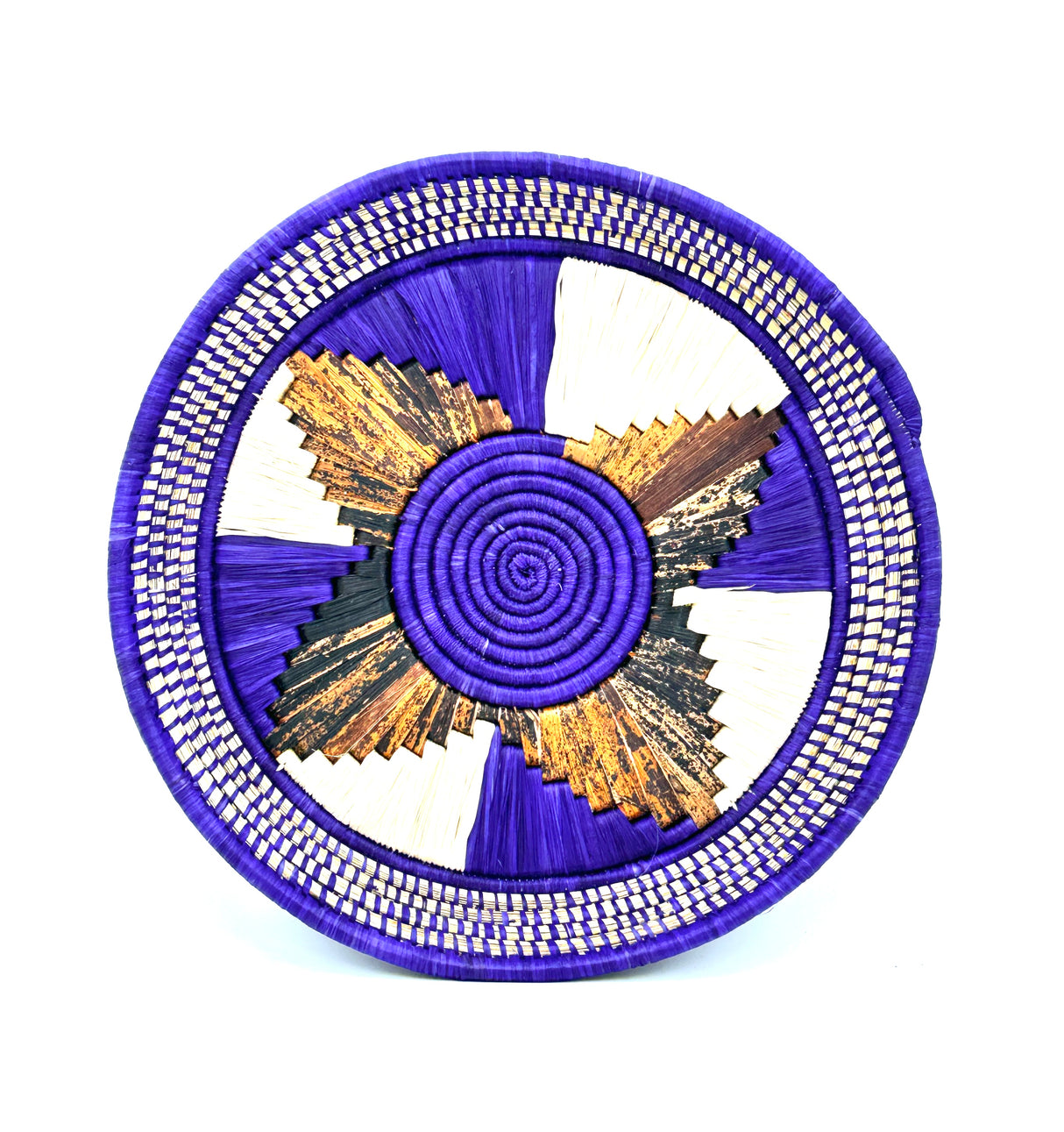 Rose Ugandan Platter Basket