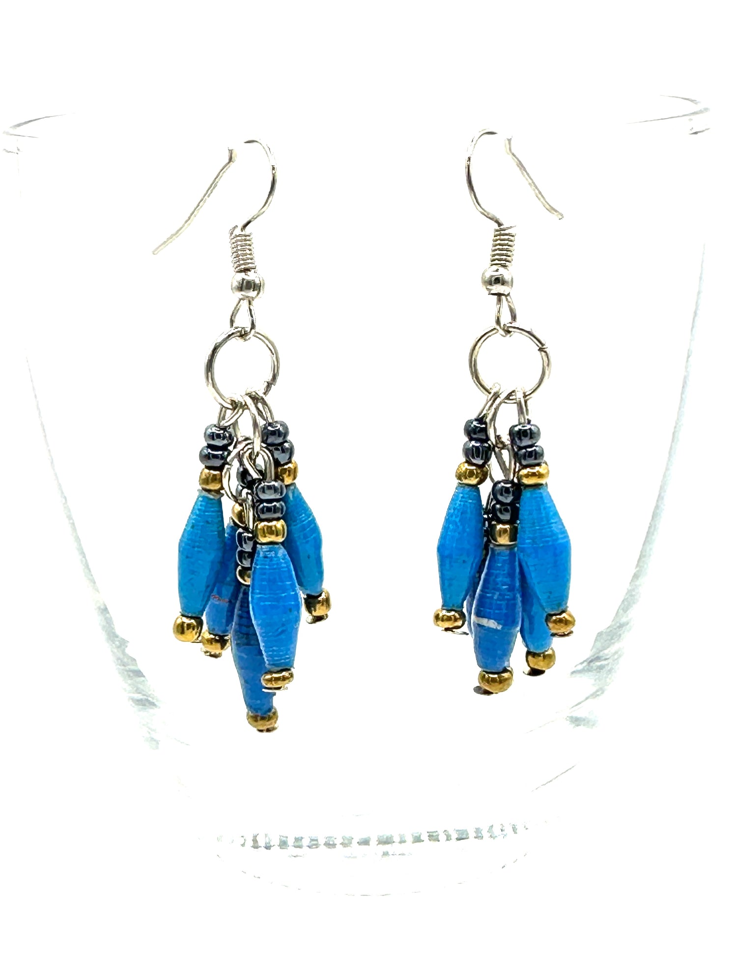 Amaizi Paper Bead Earrings
