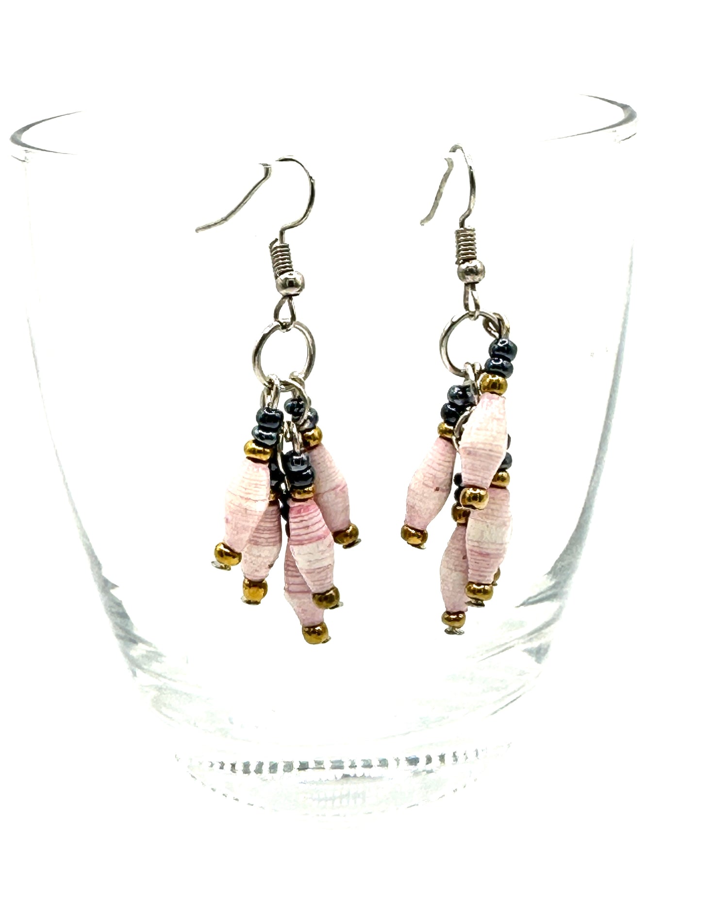 Amaizi Paper Bead Earrings