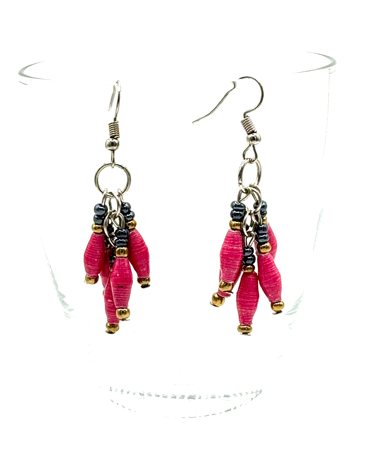 Amaizi Paper Bead Earrings