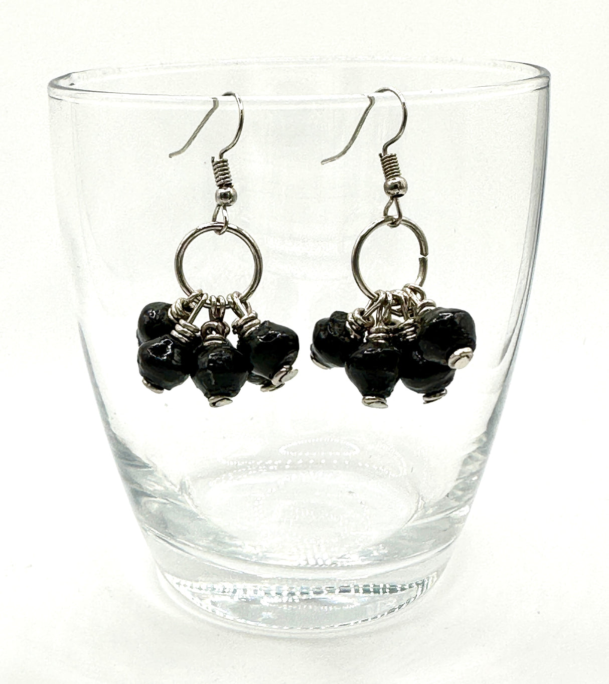 Mukaaga Paper Bead Earrings