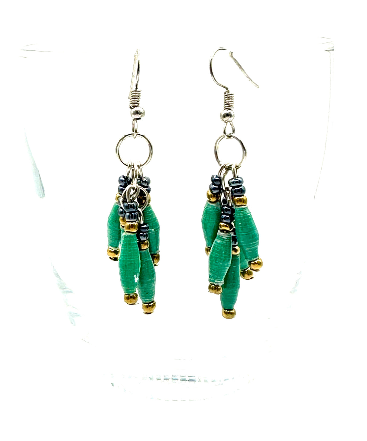Amaizi Paper Bead Earrings