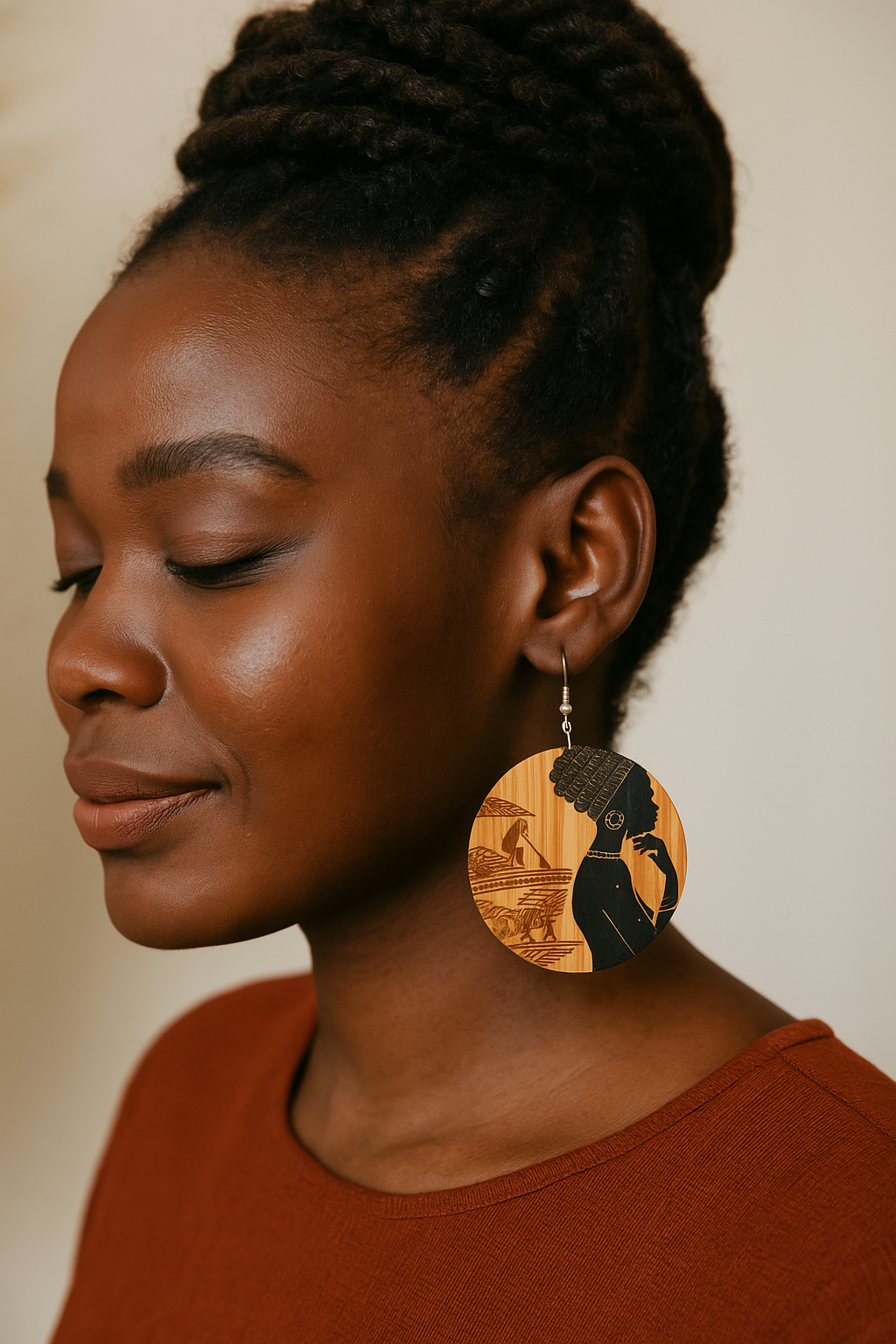 African Queen Earrings