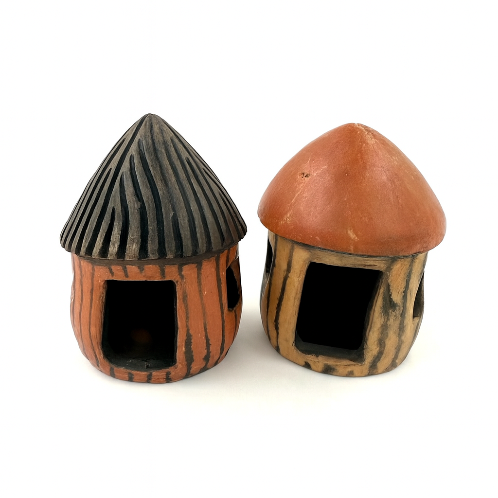 African Hut Ornaments