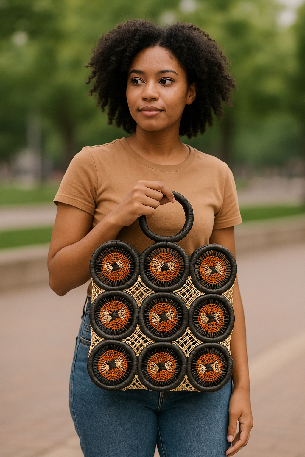 Ugandan Sun Market Bag