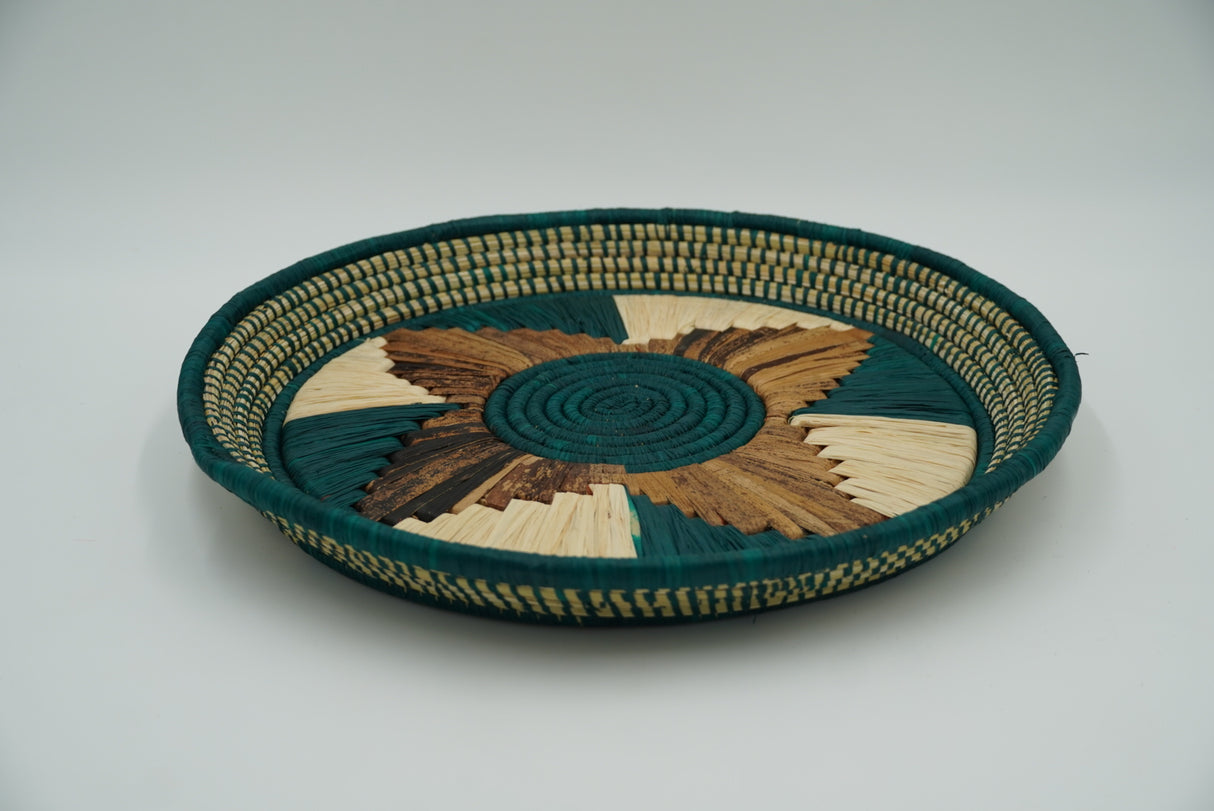 Rose Ugandan Platter Basket