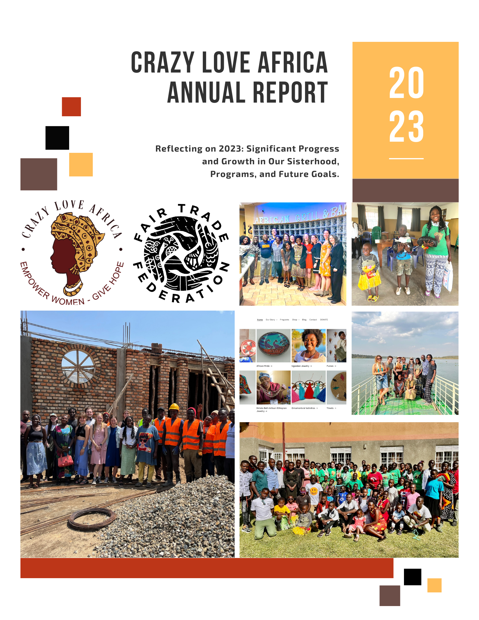 Crazy Love Africa 2023 Annual Report