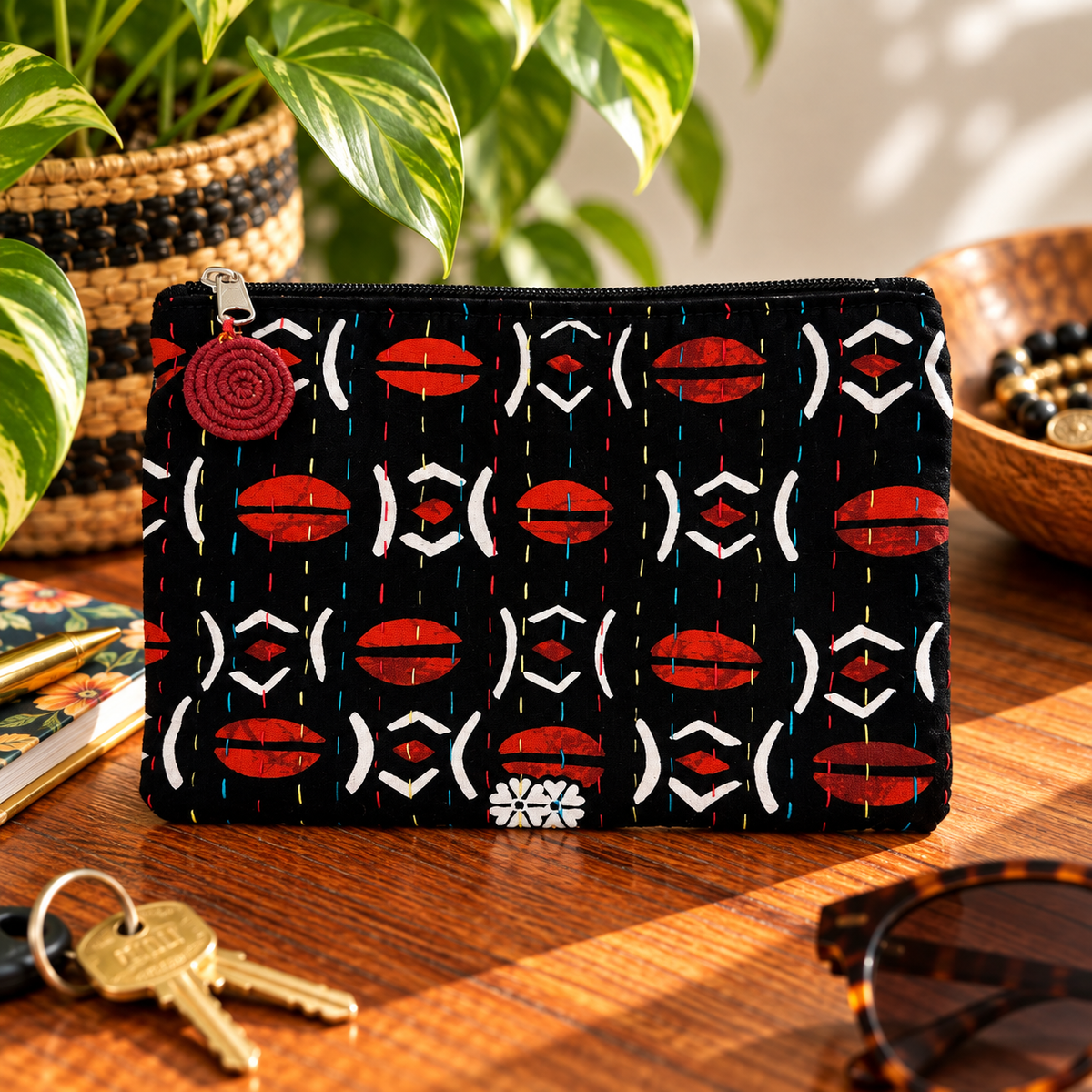 Ugandan Fabric Wallet