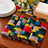 Tooro African Print Cloth Napkins