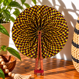 African Fabric Fan