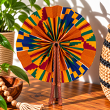 African Fabric Fan