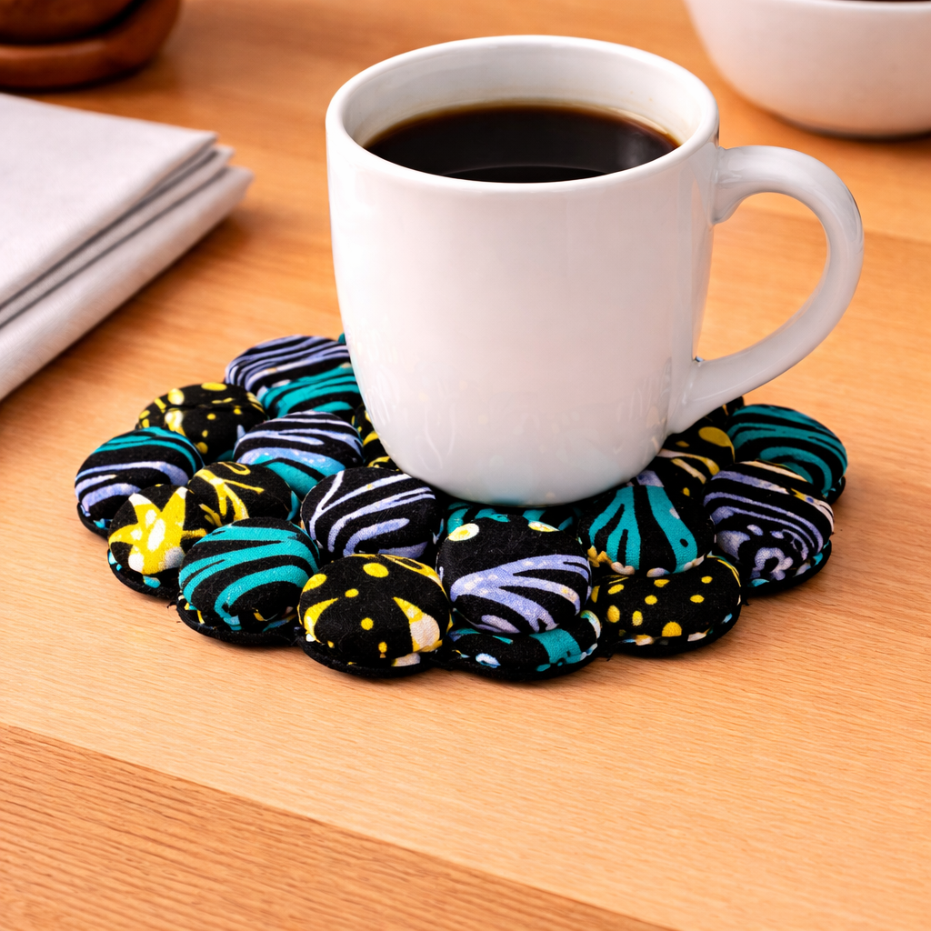 Ugandan Bottle Cap Coasters