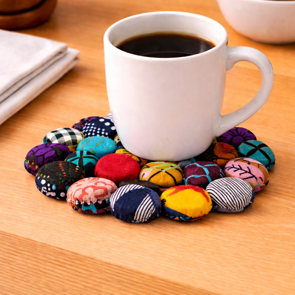 Ugandan Bottle Cap Coasters