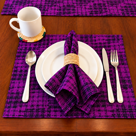Tooro African Print Placemats | Set of 4