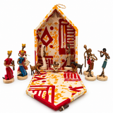 Ugandan Banana Fiber Nativity