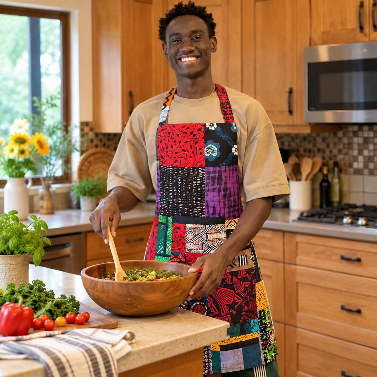 Ugandan Patchwork Apron