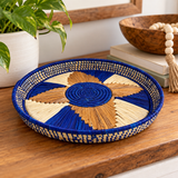Rose Ugandan Platter Basket