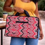 Ugandan Fabric Laptop Bag