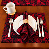 Tooro African Print Placemats