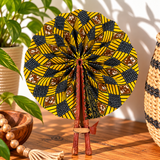 African Fabric Fan