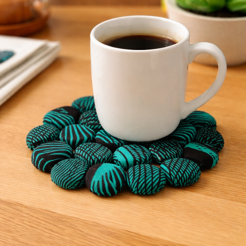 Ugandan Bottle Cap Coasters
